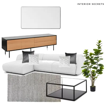 Contemporary Living Interior Design Mood Board by ellyurban on Style Sourcebook