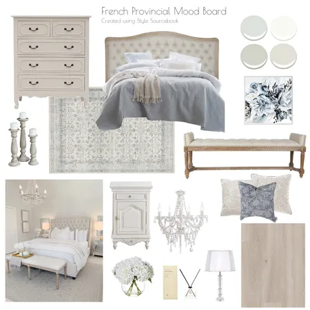 French Provincial Interior Design Mood Board by Caity on Style Sourcebook