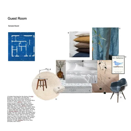 guest room Interior Design Mood Board by edithpoma on Style Sourcebook