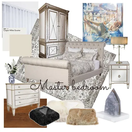 Master Bedroom Interior Design Mood Board by Sara on Style Sourcebook