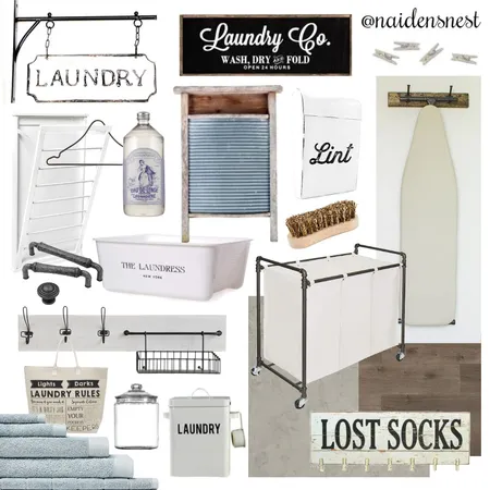 Laundry Mood Board Interior Design Mood Board by NAIDEN on Style Sourcebook