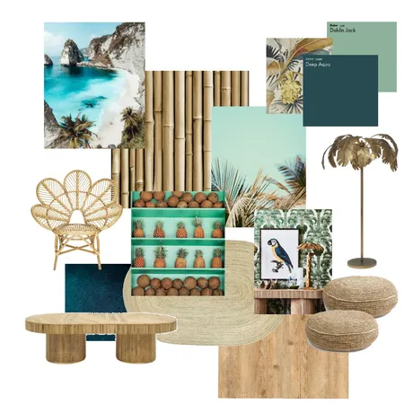 Mood Board Tropical Interior Design Mood Board by Rachel Romly Interiors on Style Sourcebook