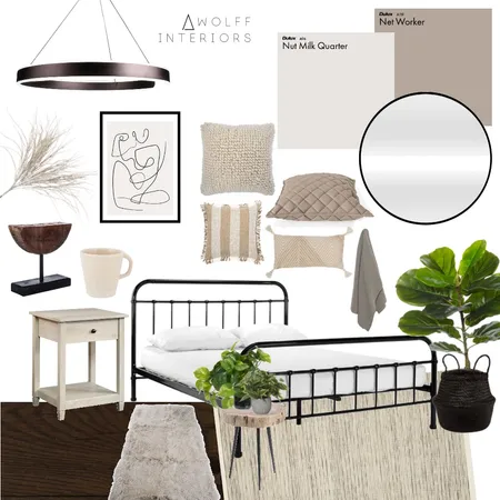 Rustic Industrial Mix Interior Design Mood Board by awolff.interiors on Style Sourcebook