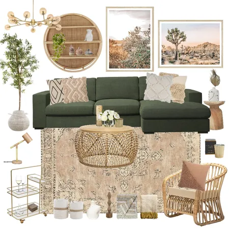 A vision of nature Interior Design Mood Board by Happy Nook Interiors on Style Sourcebook