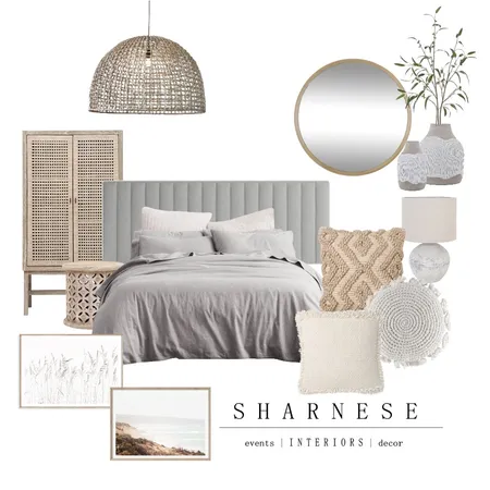 Light & Airy Bedroom Interior Design Mood Board by jadec design on Style Sourcebook