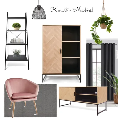 Kmart Newbies Interior Design Mood Board by Lisa Maree Interiors on Style Sourcebook