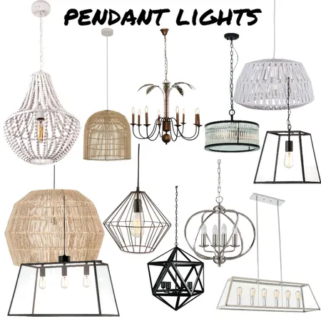 Pendant Lights Interior Design Mood Board by KelseyAT on Style Sourcebook