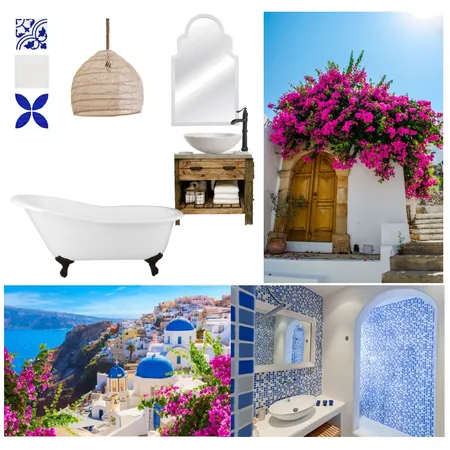 Med Bathroom Interior Design Mood Board by Ceciariana on Style Sourcebook