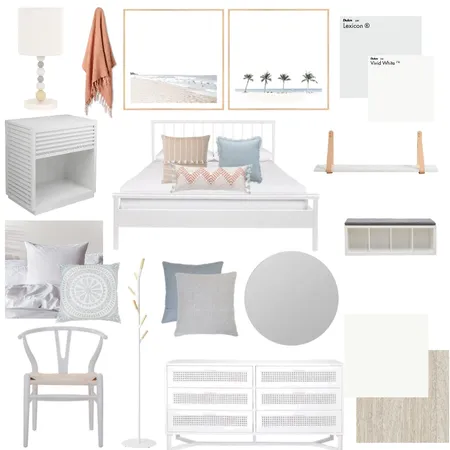 Teenage Girl Contemporary Coastal Interior Design Mood Board by DKD on Style Sourcebook