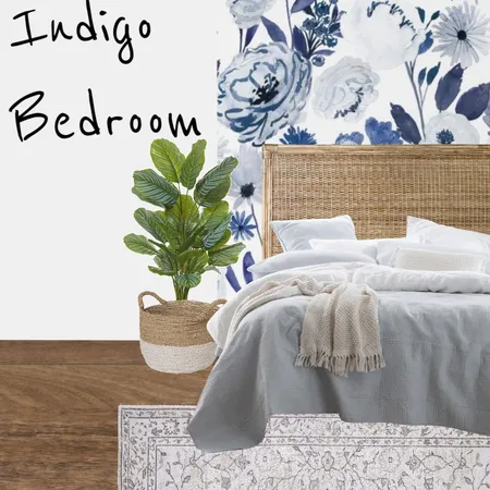 Indigo Bedroom Interior Design Mood Board by Noa Segal on Style Sourcebook