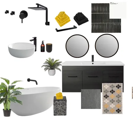 Bathroom Interior Design Mood Board by styling4U on Style Sourcebook