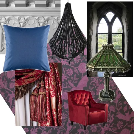 Gothic Interior Design Mood Board by JCamHarris on Style Sourcebook