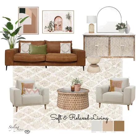 Relaxed Living Interior Design Mood Board by Jackie Fyfe Interiors on Style Sourcebook