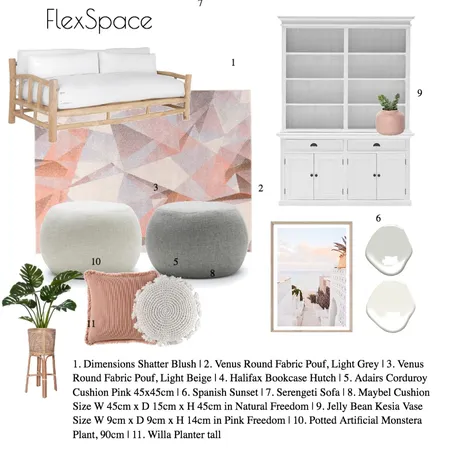 Module 9 FlexSpace Interior Design Mood Board by kmauser on Style Sourcebook
