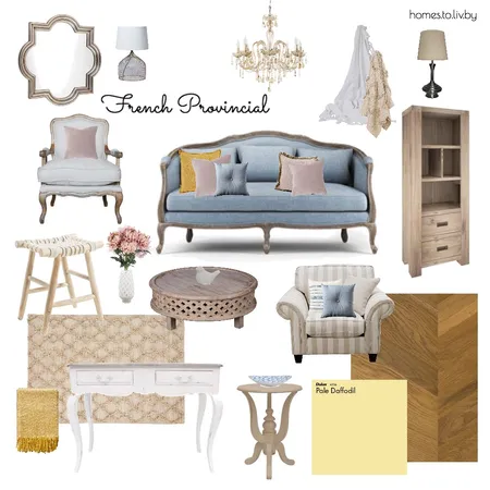 French Provincial Living Room 3 Interior Design Mood Board by Homes to Liv In on Style Sourcebook