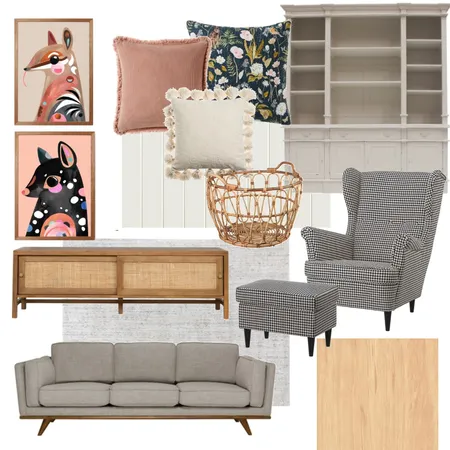 Lounge Room Interior Design Mood Board by miettaestelle on Style Sourcebook