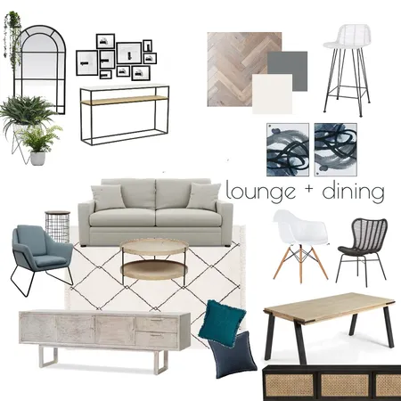 Hughes Lounge 5 Interior Design Mood Board by Little Design Studio on Style Sourcebook