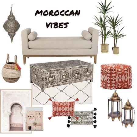 Moroccan Vibes Interior Design Mood Board by Daphne on Style Sourcebook