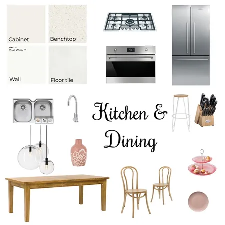 Kitchen/dining 1 Interior Design Mood Board by gigipipi on Style Sourcebook
