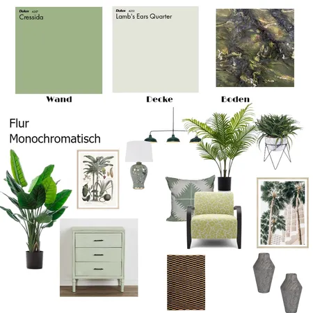 Monochromatisch Flur Interior Design Mood Board by Anne on Style Sourcebook