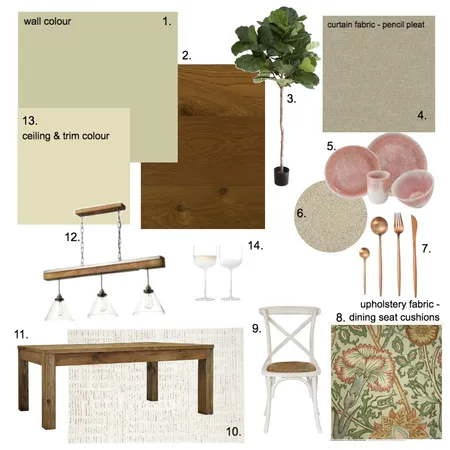 Dining Room Interior Design Mood Board by erin_burmeister on Style Sourcebook