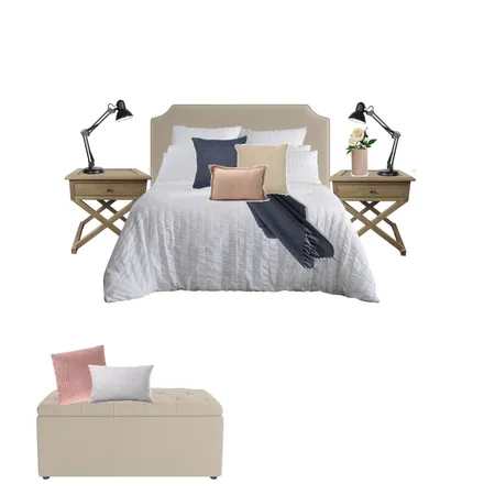 Ellie Brown Bedroom Interior Design Mood Board by Coco Camellia on Style Sourcebook