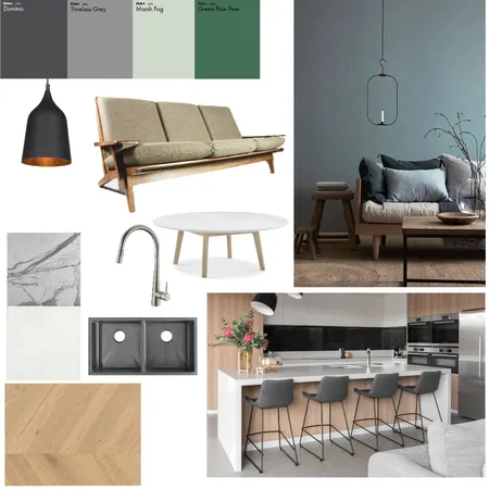 scndicentury Living Area Interior Design Mood Board by ItsPapio on Style Sourcebook