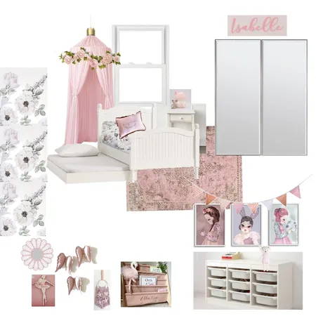 Isabelle's room 1 Interior Design Mood Board by Ady on Style Sourcebook