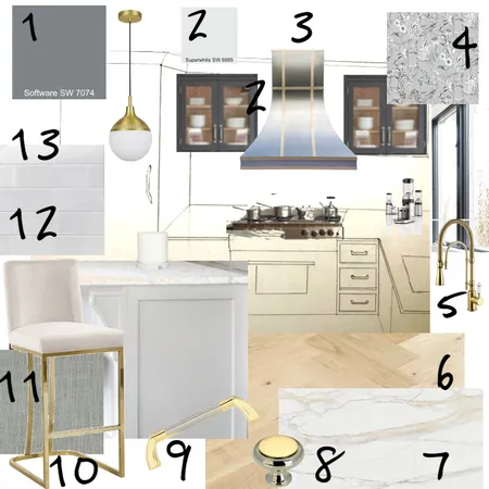 Kitchen 1 Interior Design Mood Board by RitaPolak10 on Style Sourcebook