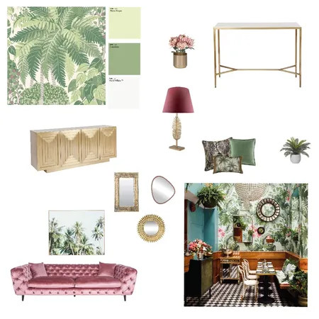 Tropical glam Interior Design Mood Board by Donnacrilly on Style Sourcebook