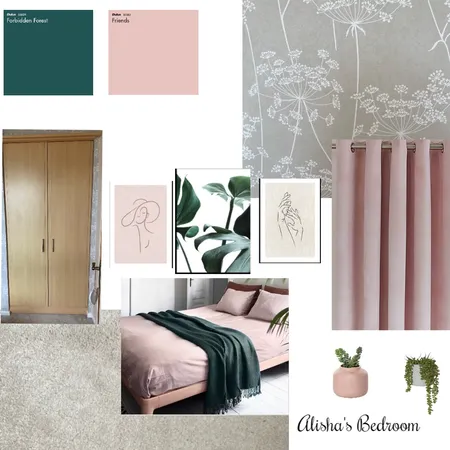 Alisha's Bedroom Interior Design Mood Board by ab_interiors on Style Sourcebook