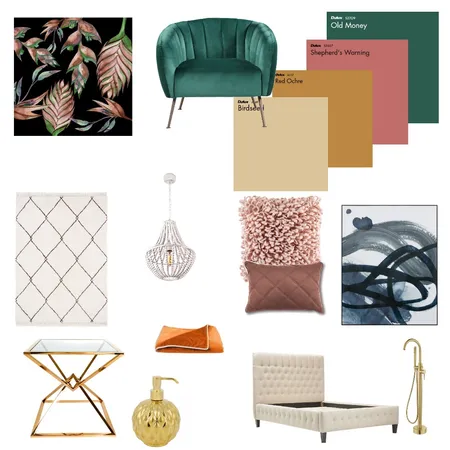 Hollywood Glam Mood Board Interior Design Mood Board by Nicola Chung on Style Sourcebook