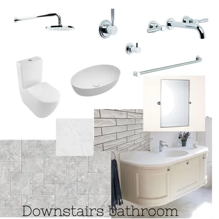 downstairs bathroom HS. Interior Design Mood Board by melw on Style Sourcebook