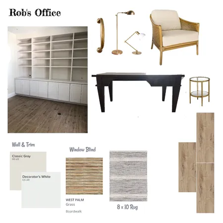 Rob's Office Interior Design Mood Board by KShort on Style Sourcebook