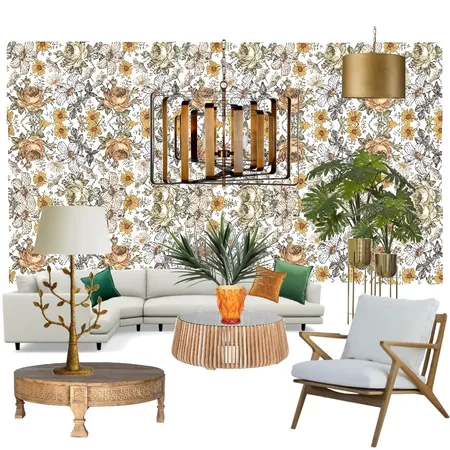 floral room Interior Design Mood Board by SKENE INTERIORS on Style Sourcebook