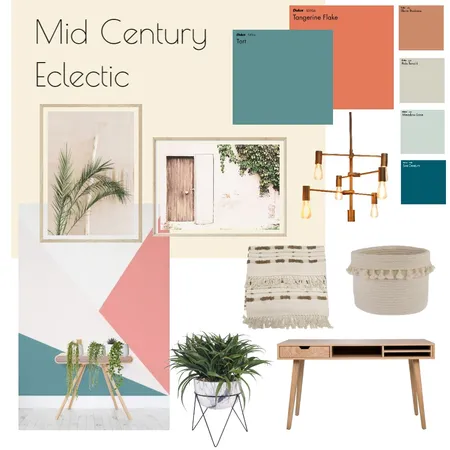 Mid Century Eclectic Interior Design Mood Board by Newgirl1994 on Style Sourcebook