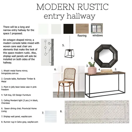 MR Entryway Interior Design Mood Board by Liaconcertina on Style Sourcebook