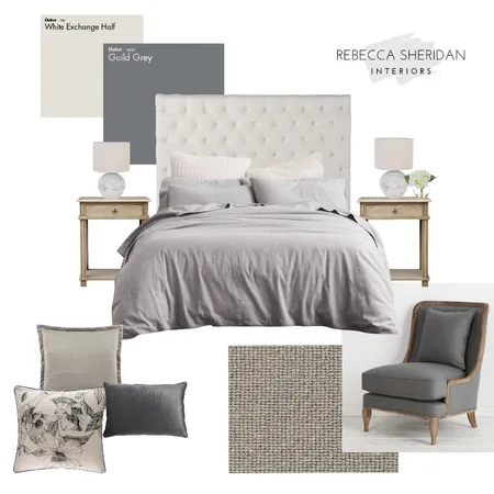 Classic Bedroom Interior Design Mood Board by Sheridan Interiors on Style Sourcebook