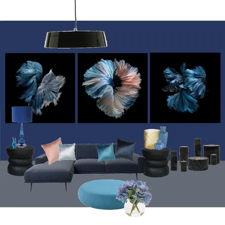 shades of blue Interior Design Mood Board by SKENE INTERIORS on Style Sourcebook