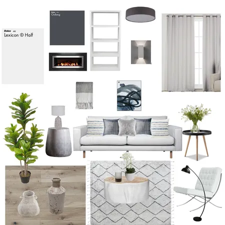 Living room sample board Interior Design Mood Board by 2n42 on Style Sourcebook