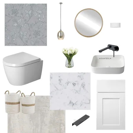 WC sample board Interior Design Mood Board by 2n42 on Style Sourcebook