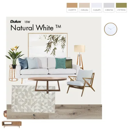 Minimalist Natural Living Room Interior Design Mood Board by KarissaV on Style Sourcebook