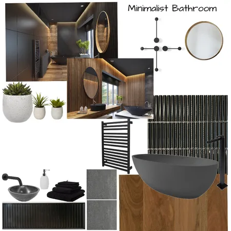 Minimalist Bathroom Interior Design Mood Board by MogotsiKay on Style Sourcebook