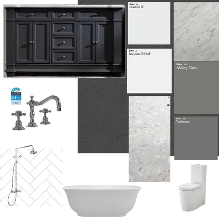 Bathroom Interior Design Mood Board by Georgia Style on Style Sourcebook