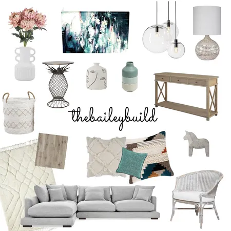 Living space Interior Design Mood Board by thebaileybuild on Style Sourcebook