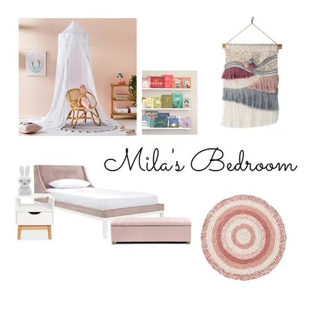 Mila's Room Interior Design Mood Board by laurenmarinovic on Style Sourcebook