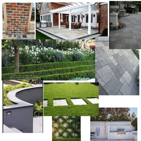 Landscaping materials Renedered grey 2 Interior Design Mood Board by Georgia Style on Style Sourcebook