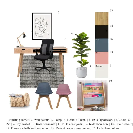 Contemporary Office space Interior Design Mood Board by Sinead on Style Sourcebook