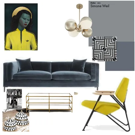 Eclectic Living room Interior Design Mood Board by PaigeHarding on Style Sourcebook
