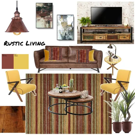 Rustic living Interior Design Mood Board by Complete Harmony Interiors on Style Sourcebook